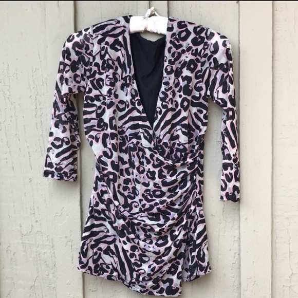 Jockey Tops - New! Jockey Animal Print Blouse